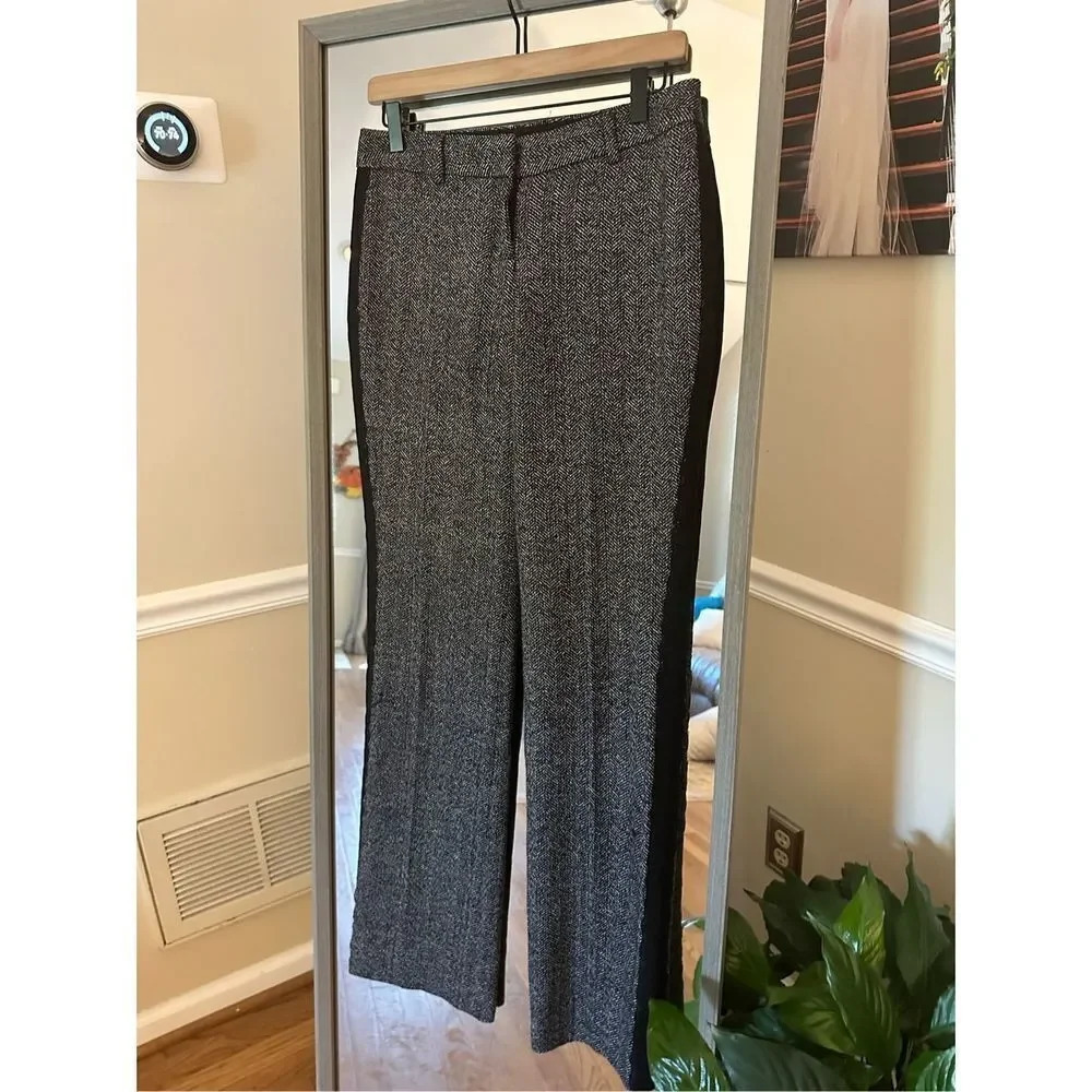 Express Editor Wool Straight Leg Pants‎ Size 2 Regular
